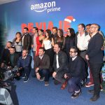 Aislinn Derbez Instagram - Increíble la premiere de @deviajeconlosderbez donde presentamos los últimos episodios que salen este viernes! Gracias a todo el equipo de producción que detrás de cámaras hacen esta serie posible🥰.
