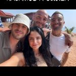Aislinn Derbez Instagram - Estas últimas 2 semanas me fui con mis mejores amigos a uno de los viajes más inolvidables de mi vida. Quien me conoce sabe lo mucho que la música y danza africana significan para mí, pero hacerlo yo? jamás… lo veía como algo demasiado difícil e imposible. Romper esa barrera, volverlo parte de mi y conocer a tanta gente tan maravillosa me abrió el corazón de una manera inexplicable. Aquí les dejo una probadita de este sueño hecho realidad. Gracias @jaimekohen por invitarme y gracias @konodonretreat por tan maravillosa experiencia🥰 Guinea, Africa