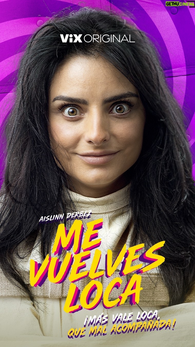 Aislinn Derbez Instagram - Me acuerdo que esta peli la hicimos en plena pandemia y fue muy simbólica para mí, pues al igual que mi personaje, en ese tiempo tuve que reconstruirme por completo después de una separación muy dolorosa, pensando muchas veces que me estaba volviendo loca😅, por eso tiene un lugar muy especial en mi corazón… Así que si se quieren divertir un rato y reflexionar sobre nuestro nivel de resiliencia en las peores circunstancias, entonces no se la pierdan porque ya pueden ver “ME VUELVES LOCA” en @vix @vixoriginals ! 😉💜 🌈@bh5studios @minniewest @alexdelamadrid @fastlicht @gyoromoo @pazbascuactriz 🌈♥️