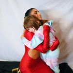Aislinn Derbez Instagram - Abrazo de la suerte para mamá 😍🥰🥹