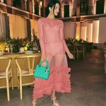 Aislinn Derbez Instagram - Una de esas noches mágicas con @Dior en el @museokaluz , celebrando el arte, la cultura y a las mujeres mexicanas como Martina García Cruz, a quien se le reconoció por sus tejidos que forman parte de los artes más intrínsecos y bellos que tiene México. Museo Kaluz