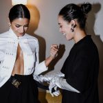 Aislinn Derbez Instagram - Amé este look de hoy para ver la nueva colección de @elisabettafranchi #milanofashionweek #EFSS2024 Total look @elisabettafranchi Styling @marmolviejo 📸 @whiteteeblackdress Milano, Italia