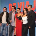 Aislinn Derbez Instagram - Increíble la premiere de @deviajeconlosderbez donde presentamos los últimos episodios que salen este viernes! Gracias a todo el equipo de producción que detrás de cámaras hacen esta serie posible🥰.