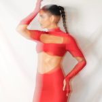 Aislinn Derbez Instagram - Aún no supero el look de ayer que me dejaron estos cracks🥰😁: 📸 @dddiegortiz styling @marmolviejo vestido @valco_valeriacoa makeup @pametp hair @aldo.ek