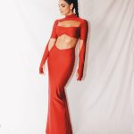 Aislinn Derbez Instagram - Aún no supero el look de ayer que me dejaron estos cracks🥰😁: 📸 @dddiegortiz styling @marmolviejo vestido @valco_valeriacoa makeup @pametp hair @aldo.ek