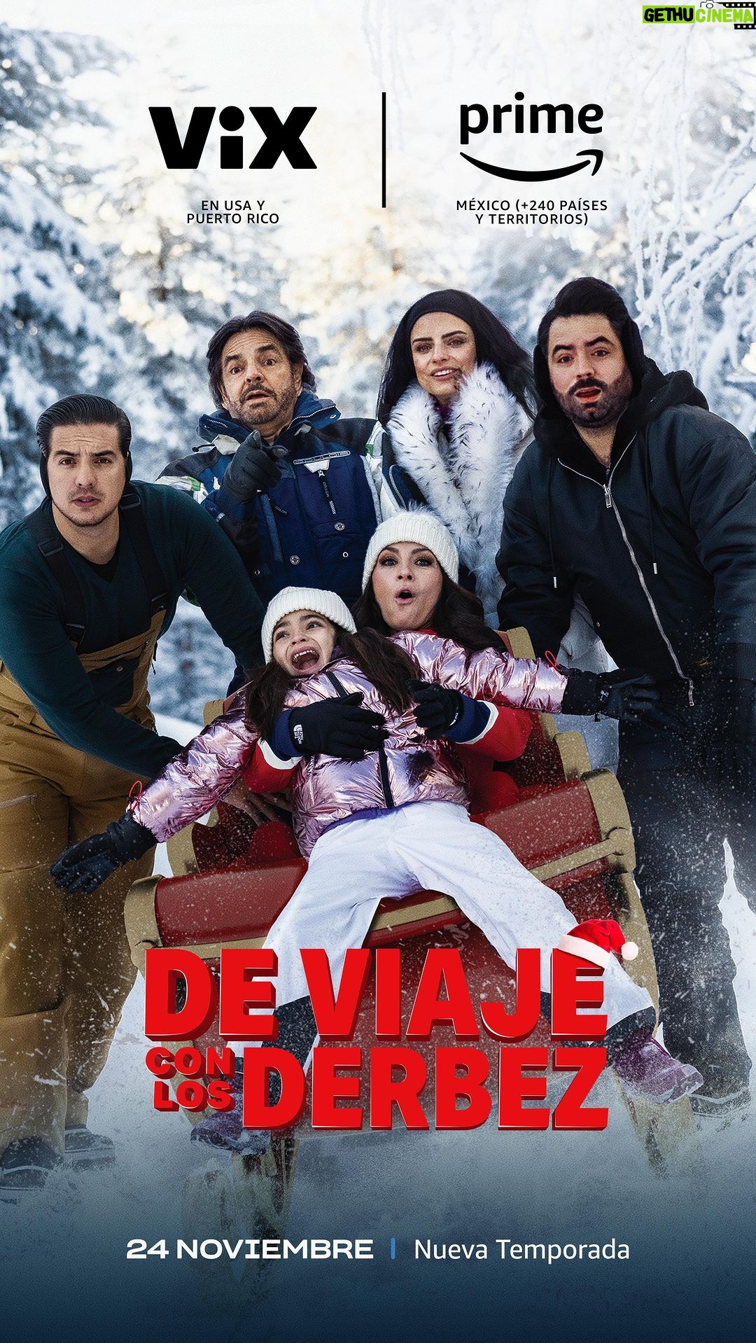 Aislinn Derbez Instagram - La mejor temporada ya vieneโฆ ๐ฑ๐๐
๐ผ๐ช
๐ซ๐ฎ @ederbez @alexrosaldo @vadhird @jose_eduardo92 @deviajeconlosderbez