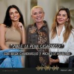 Aislinn Derbez Instagram - ¿Es pesimista o “de mal gusto” casarnos pensando en la posibilidad de que en algún momento nuestro matrimonio termine? Esta pregunta generó mucha polémica y discusión en el video que publicamos (y se hizo viral) de los votos de matrimonio de mi hermana @michaguilerac y de tanta crítica nació la idea de hacer este episodio… Así que para el capítulo “¿Vale la pena casarnos?” invité a @nildachiaraviglio y @michaguilerac para hablar a profundidad de: - Todo lo que tienes que saber antes de casarte - Porqué nos da miedo la palabra “divorcio” o “separación” - ¿Nos conviene trabajar en nosotr@s mism@s antes de hacer equipo con otra persona? - Cómo ser una mujer auténtica y cuál es el costo a pagar… - Cómo sobrevivir al hate si no estás preparad@ para recibirlo - ¿Necesitamos de vez en cuando quebrarnos la cabeza y romper paradigmas? ✨¡Cuéntame qué opinas de este capítulo en los comentarios! Quiero saber tu opinión👇 *¡Recuerda que YA puedes escuchar el nuevo capítulo en Youtube, Facebook y TODAS las plataformas de audio (incluyendo Spotify, Apple Podcasts y Amazon Music)!