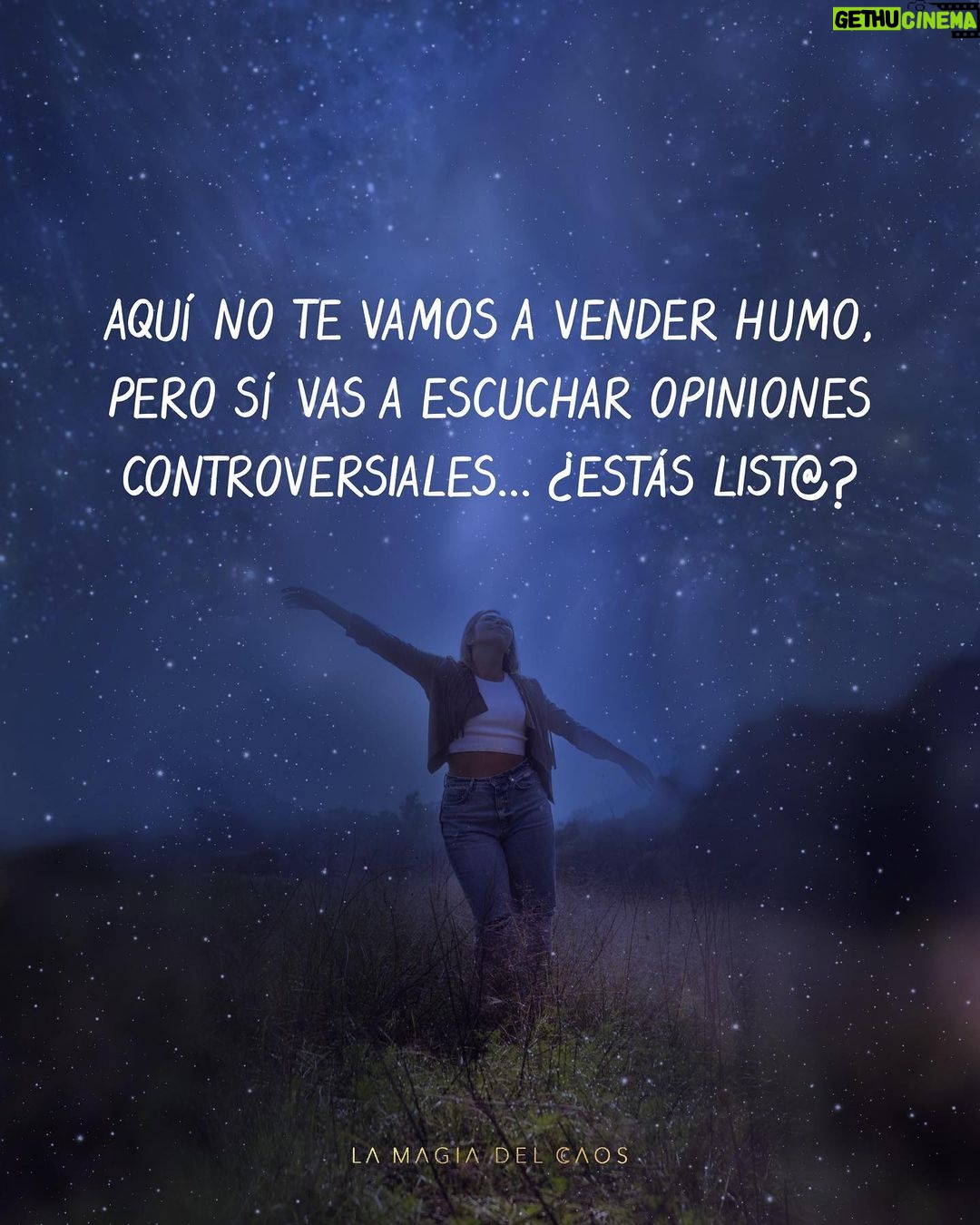 Aislinn Derbez Instagram - La Magia del Caos nace de mis ganas de aprovechar mi visibilidad para darle visibilidad a la sabiduría de otras personas, especialistas y a temas valiosos, que nos hacen reflexionar, cuestionar nuestras creencias y romper con paradigmas culturales y sociales, y de ofrecer herramientas increíbles que a mi me han sacado de los momentos más difíciles. LMDC se trata de crear un abanico de posibilidades, entendiendo que no existe una “verdad absoluta” y que a cada quién le funcionan diferentes herramientas dependiendo de su historia personal y su propio criterio, y así cada persona pueda elegir qué es lo que más le resuena y aplicarlo en su vida. 💛🌱 Y por eso hoy tenemos 👇 - Un podcast donde hablamos de todo lo que es incómodo y tabú - Cursos y talleres con los mejores terapeutas de habla hispana - Retiros y experiencias presenciales guiadas por terapeutas profesionales - Contenido gratuito en redes, un newsletter y un blog semanal Para que tú puedas elegir qué herramientas te gustan y te funcionan más… Creo firmemente que: Sin caos no puede haber cambio y sin cambio no hay evolución. Y aunque ese caos a veces me de ganas de claudicar y esconderme atrás de una piedra 😂, vale toda la pena el viaje de desmenuzar el caos y conocernos un poquito más cada día para adueñarnos de quienes somos y cuál es nuestro propósito. Creo que lo que quiero decir es que: esto empezó como un sueño y una idea muy random y hoy es un proyecto con diferentes pilares que me llena el corazón a mí y a millones de personas… Y que NADA de esto sería posible sin cada un@ de ustedes. Así que: ¡GRACIAS 🙀❤️! 🫀Vamos a ver hacia donde sigue creciendo el podcast, la plataforma de cursos y las experiencias que queremos crear para ustedes…