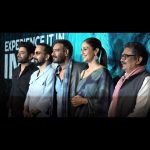 Ajay Devgn Instagram - Mass. Madness. Masala Galore! This is how the first hindi film trailer launch in IMAX 3D went down. #BholaaTrailerOutNow #BholaaIn3D #BholaaOn30thMarch @tabutiful @vineetskumars @imsanjaimishra @gajrajrao @deepakdobriyal1