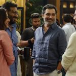 Ajay Devgn Instagram - From the sets of #AuronMeinKahanDumTha with @neerajpofficial #ShootingBegins @tabutiful @jimmysheirgill