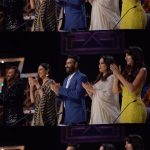 Ajay Devgn Instagram - Jhalak ke drishyon ki Jhalak 💙 Watch us on tonight’s episode of #JhalakDikhhlaJaa @tabutiful @madhuridixitnene @norafatehi @terence_here @manieshpaul