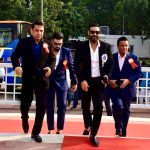 Ajay Devgn Instagram - Walking into the Vigyan Bhawan for the 68th National Awards ceremony. The feeling is surreal, I’m happy & humbled 🙏