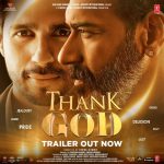 Ajay Devgn Instagram - The season of festivity is all set to start with the game of life, jahan hoga sabke karmon ka hisaab! #ThankGod Trailer out now. In cinemas on 25th October. @sidmalhotra @rakulpreet
