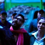 Ajay Devgn Instagram - Look!! We finished our 9th film together!💙 #wewrap #bholaa @ajaydevgn @adffilms