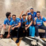 Ajay Devgn Instagram - Devgn’s collective roar for Team India 💙 Bring home the 🏆 #indvsausfinal #cwc23final