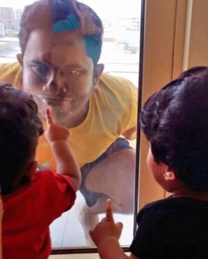 Aju Varghese Instagram - Our Birthday Babies ♥️

Jo & Evan ♥️