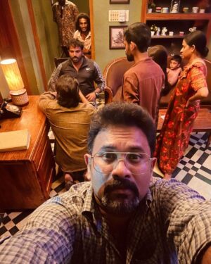 Aju Varghese Instagram - Before the major 🎬 

@thechandhunadh @aavnianjalinair 🔥 

#phoenix in #amazonprimevideo  #trending9