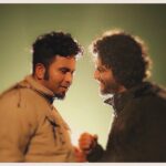 Aju Varghese Instagram - With NJ !!! #something @neeraj_madhav #comingsoon