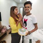 Akanksha Dubey Instagram - Happy birthday To You @aakankshadubey_official Ji Aap Hamesa Khush rhiye Bhagwan se Yhi Kamana Krta hun 😘😘🥰❤️