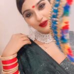 Akanksha Dubey Instagram - Happy karwa Chauth #motu #my#love #nekati ❤️❤️💋💋💋💋🥰🥰🥰