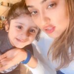 Akanksha Dubey Instagram - With my baby boy 👦 ☺️☺️☺️😘😘❤️❤️ @samarsinghh