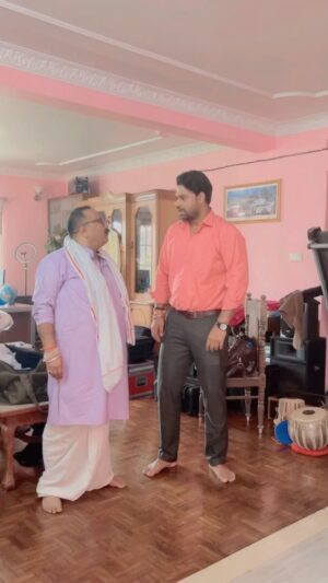 Akanksha Dubey Instagram - Kaha Raja bhoj 
@manojsinghtiger @devsingh6780 #akankshadubey