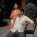 Akanksha Dubey Instagram - Ac Raja ji @devsingh6780 @samarsinghh