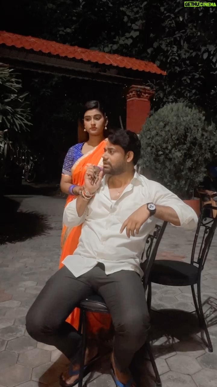 Akanksha Dubey Instagram - Ac Raja ji @devsingh6780 @samarsinghh