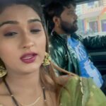 Akanksha Dubey Instagram - 🙈🙈🙈 @samarsinghh #akankshadubey