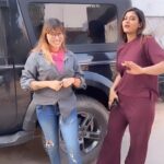Akanksha Dubey Instagram – @khusbooghazipuri14 @shubhamjaker14 @its_me_yadav_raj_1517 @musicvickyvox