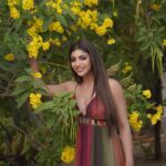 Akanksha Puri Instagram - Creating my own sunshine 🌞 . . #beingme #akankshapuri #❤️ pic credit @iam_rajinamdar outfit @nirmikabykhushboo Styled by @fashket_by_vrinda Make up @shahmak Diu, India