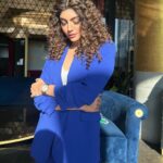 Akanksha Puri Instagram - Bleeding blue 💙 . . Location courtesy @aerdxb . #bts #shoot #honeytrapsquad #altt #webseries #ott #beingme #akankshapuri #❤️