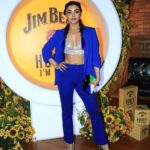 Akanksha Puri Instagram - Slay Hard 🔥🥂 . . Jim Beam Event Hosted / Managed by @nidhig14 @planetmediapr @era_communication . . #aboutlastnight #ootd #jimbeam #fashion #style #instagood #instagram #love #life #lifestyle #smile #fitness #fashionista #fitandfabulous #beingme #akankshapuri #❤️ . Outfit @marksandspencerindia Bag @oceana_clutches Hair @salmasayyed47 Make up @akanksha8000