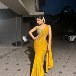 Akanksha Puri Instagram - Just love ❤️ . . pic credit @ravishankar28070 Hair @salmasayyed47 . Styled by @litittlepuffsofhappiness @styleitupwithraavi Saree @nishtastudio x @deenetworkco Jewellery @putstyle07 . . #andhericharaja #ganpatibappamorya #festivevibes #ganeshchaturthi #indian #ethinicwear #fashion #style #picoftheday #photooftheday #fitness #fitandfabulous #beingme #akankshapuri #❤️