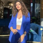 Akanksha Puri Instagram - Bleeding blue 💙 . . Location courtesy @aerdxb . #bts #shoot #honeytrapsquad #altt #webseries #ott #beingme #akankshapuri #❤️