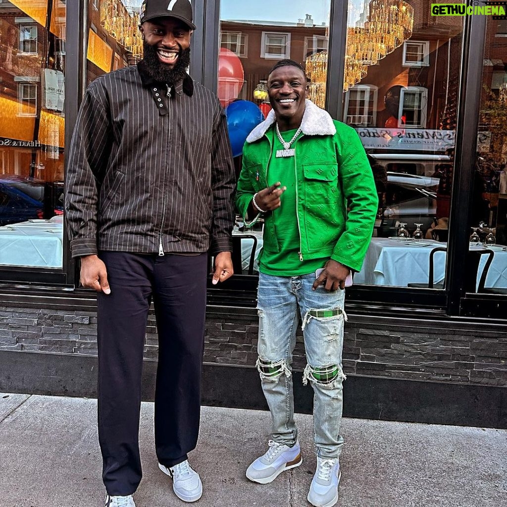 Akon Instagram - In Boston with my brother @fchwpo. Tomorrow’s looking brighter then you can imagine Boston, Massachusetts