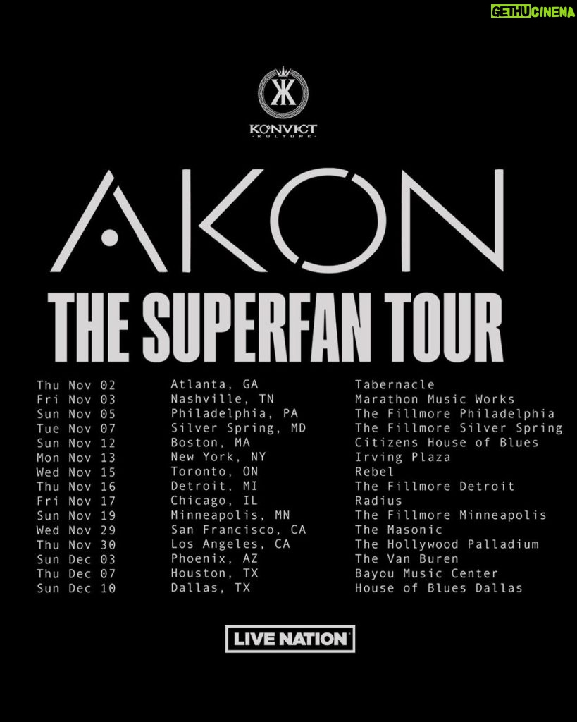 Akon Instagram - Washington DC show !!!!SOLD OUT!!!! AKON SUPER FAN TOUR 🔥lit AF🔥 Washington D.C.