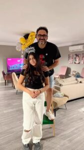 Akram Hosni Instagram - Happy birthday My forever baby girl ♥️ Love you princess @robaakramm__