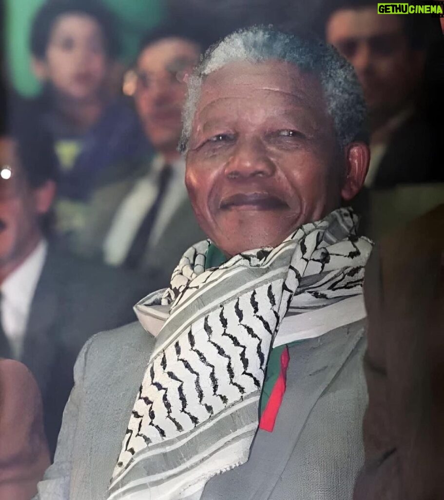 Akram Hosni Instagram - "نعلم جيداً أن حريتنا منقوصة من دون الحرية للفلسطينيين" -نيلسون مانديلا-