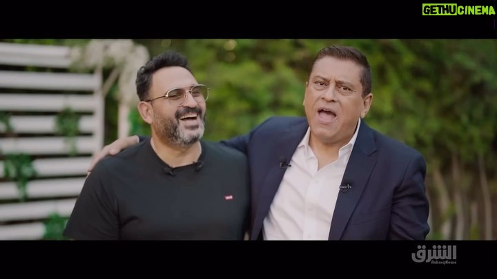 Akram Hosni Instagram - الفنان أكرم حسني في حلقة جديدة من #ضيفي_مع_معتز_الدمرداش تشاهدونها الجمعة، الساعة الـ8 مساءً على شاشة #الشرق #الشرق_للأخبار @rababelghzaly