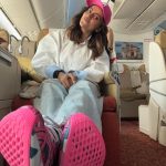 Akshara Singh Instagram – Dubai to Mumbai ✨🤗
.
.
.
.
.
#aksharasingh #happy #flyhigh #love #travel