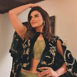 Akshara Singh Instagram - Green is the colour today 💚 . . . . @fashion_stylist_7 @nowwithprachi @ps_makeover29 #aksharasingh #ranchi #event 🔥 Ranchi, Jharkhand