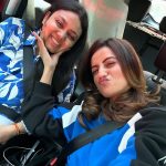 Akshara Singh Instagram - Twining blue 💙 #countlessmemories❤️ #endlesslaughter