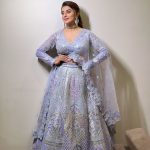 Akshara Singh Instagram – Flaunting my indian ambience in lehnga 👗
.
.
.
.
Wearing: @meraakinxtbynikkimonali 
By my dearest friend @nikki_shirodkar_meraki 
Makeup 💄: @ps_makeover29 
Hair 💇‍♀️: @sankpalsavita 

#aksharasingh