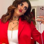 Akshara Singh Instagram – Stay one step red 💋❤️
.
.
.
.
.
.
#aksharasingh #red #lips #hairstyle #lfl