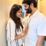 Akshaya Deodhar Instagram - . "Celebrating the love that grows stronger with each passing day. Happy Valentine's Day, my beautiful wife! 💖" . #akshayadeodhar #hardeekjoshi #ahaa #valentineday