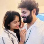 Akshaya Deodhar Instagram - . "Celebrating the love that grows stronger with each passing day. Happy Valentine's Day, my beautiful wife! 💖" . #akshayadeodhar #hardeekjoshi #ahaa #valentineday