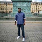 Alain-Gloirdy Bakwa Malary Instagram – Paris is magic 🌟 #paris #ilovemyjob #bodyguard #cestbondeja #cokeboys #bigandtall Place Vendôme