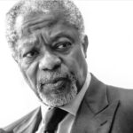 Alain-Gloirdy Bakwa Malary Instagram - Je salue la mémoire de Kofi Annan, serviteur de l’humanité. Son combat pour la paix et l’Afrique est un exemple à suivre... #nationsunies #onu #prixnobeldelapaix #kofiannan