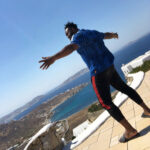 Alain-Gloirdy Bakwa Malary Instagram - Living my best life ☀️ #greece #mykonos #frenchmontanatour #bodyguard #cestbondeja #plusmodelmag #blackmodel #plussize #bigandtall #niceview #sea #cokeboys Mykonos
